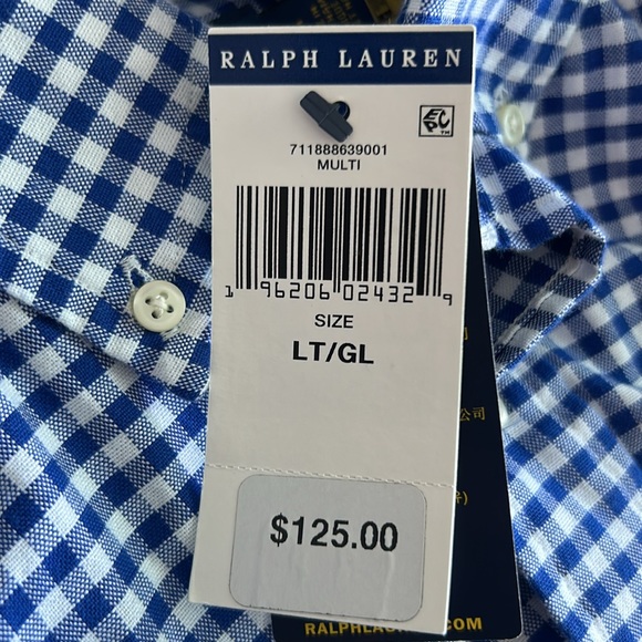 Blue and white polo - Picture 3 of 3